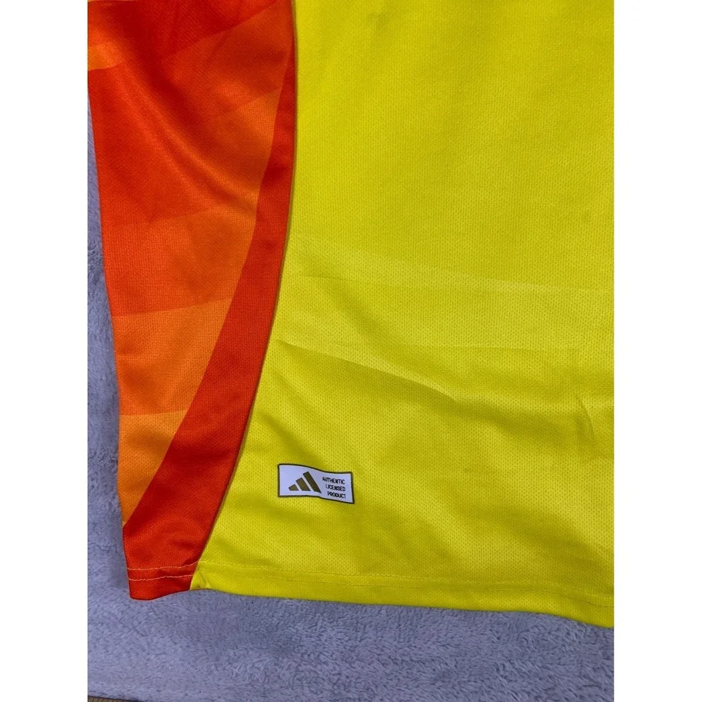 adidas Colombia National Team Soccer Jersey Mens XL Yellow Roberto 19 2024 Home